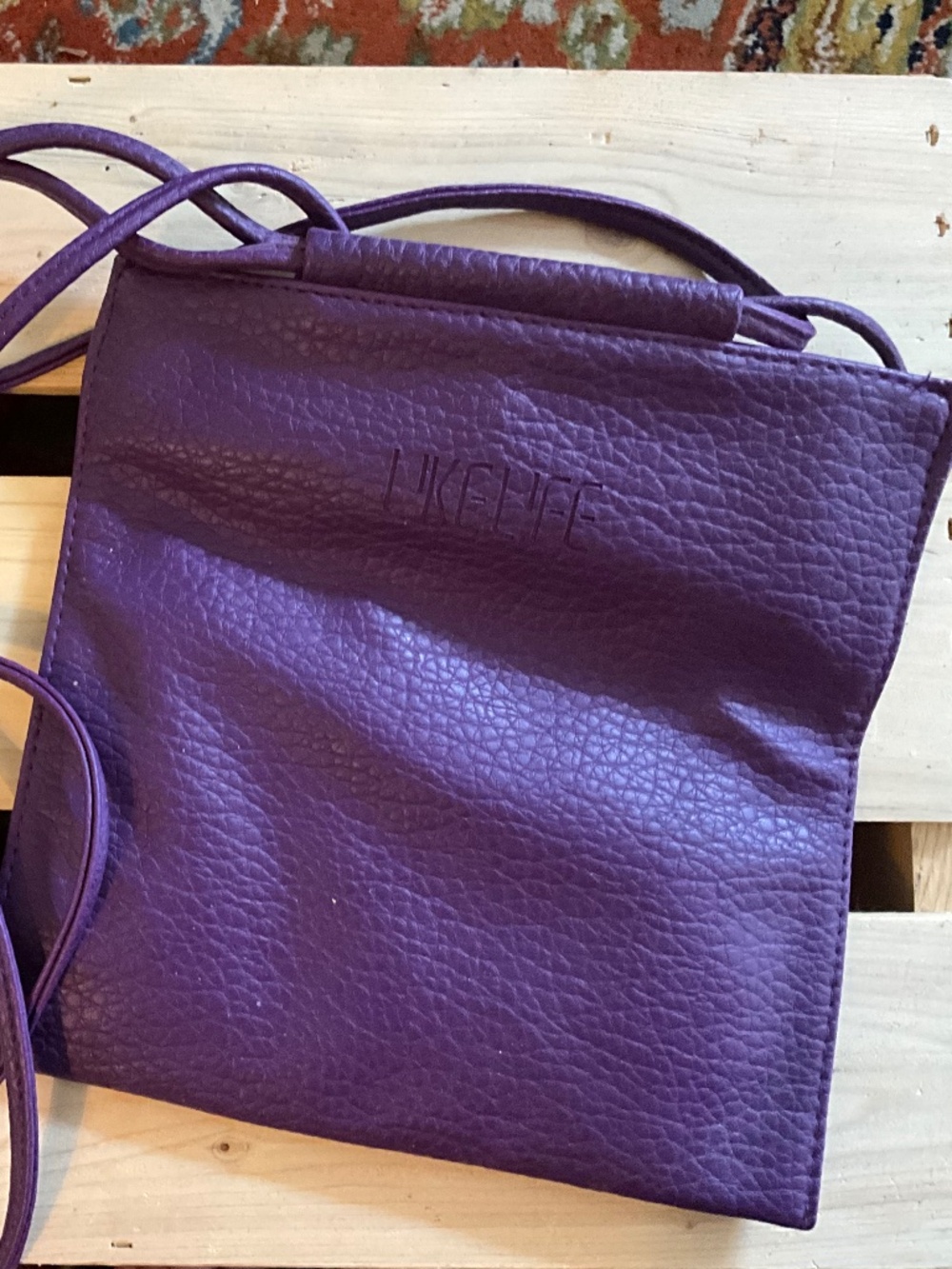 Likelife bag, purple with tassles